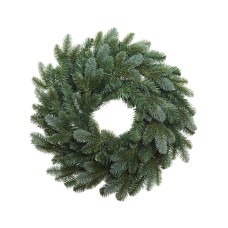 20 Inch Blue Spruce Artificial Pine Wreath - 178 Tips (lot of 1) SALE ITEM